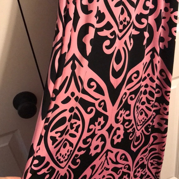 Black and pink maxi dress NEVER WORN - Picture 4 of 4